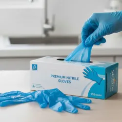 🤍Guantes desechables 