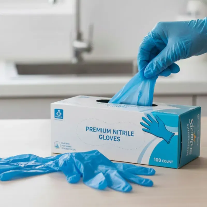 🤍Guantes desechables 