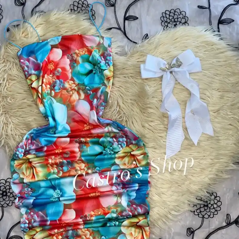 Vestido estampado 🌸