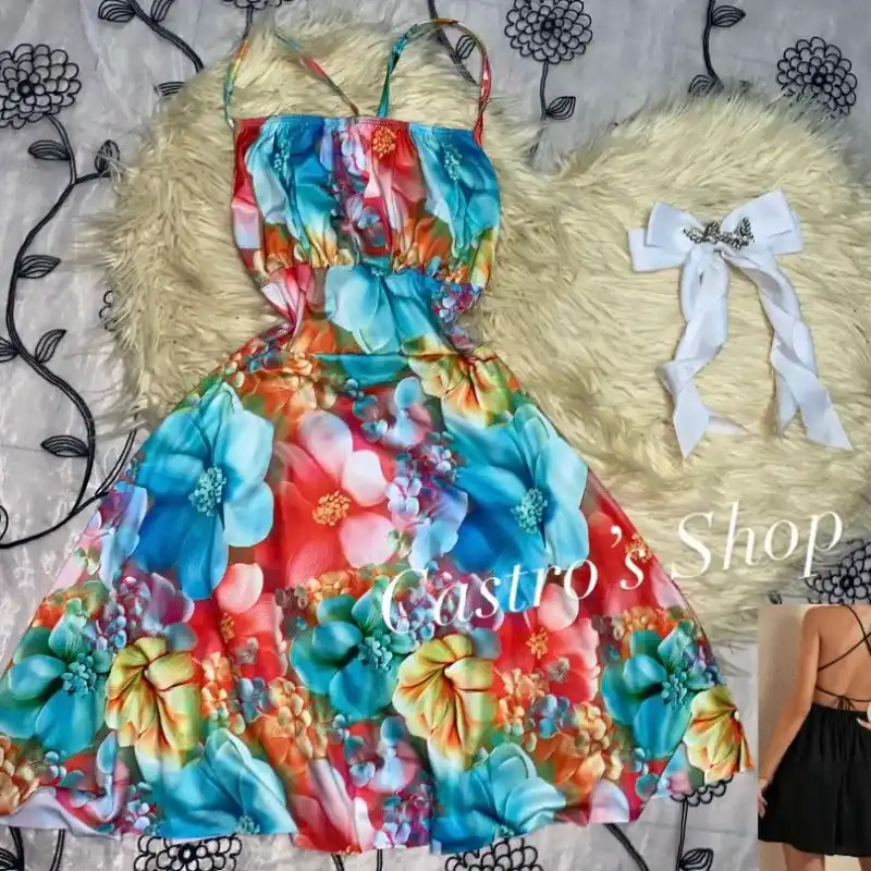 Vestido estampado 🌸