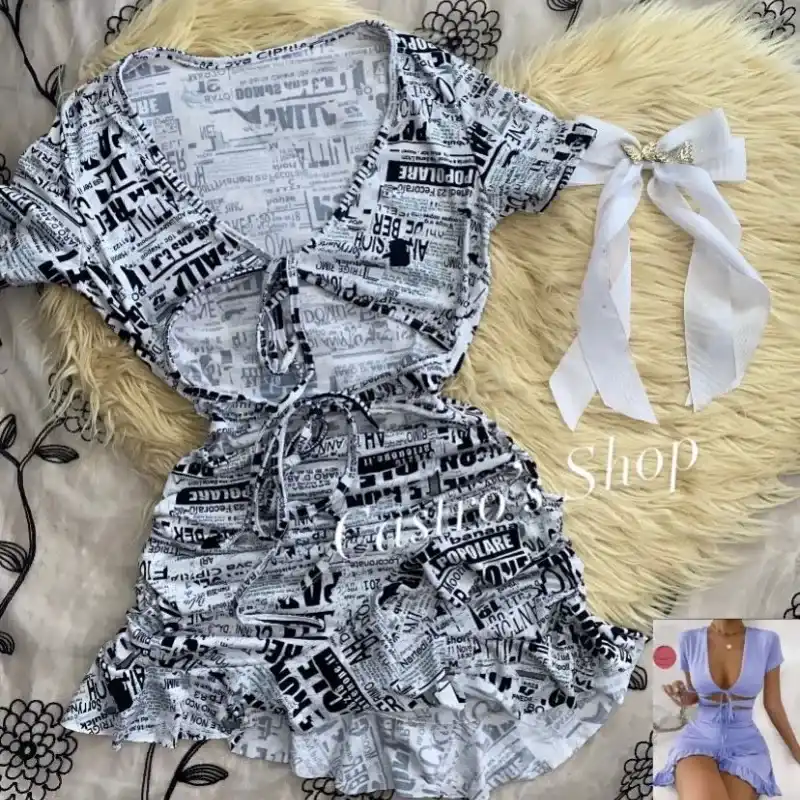 Vestido estampado 