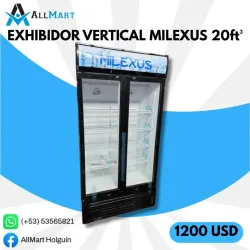 ❄️ Exhibidor vertical Milexus (20 ft³)