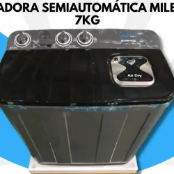 🧼 Lavadora semiautomática Milexus (7kg)
