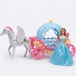 Barby con carruaje