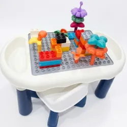 Mesa con bloques
