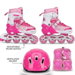 Patines con protección #39-41