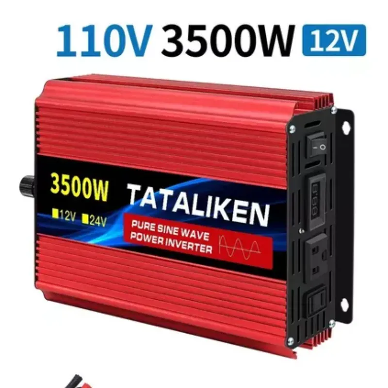 Inversor De Onda Sinusoidal Pura 12v/110v 3500w 