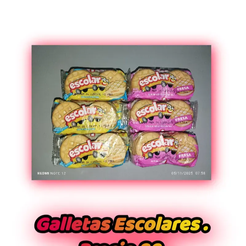 Galletas 🍪 Escolar 