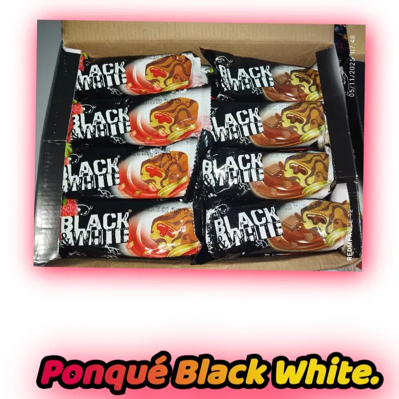 Ponqué Black whithe 