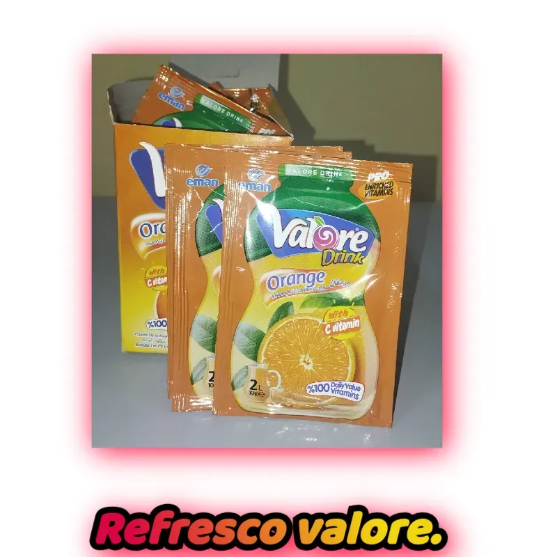 Refresco instantáneo.