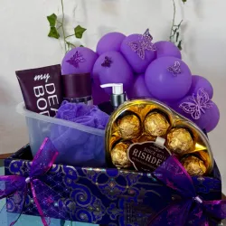 Cesta morada 