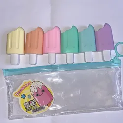 Plumones en forma de paleta