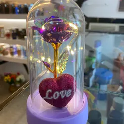 Flor con luces