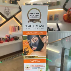 Mascarilla black mask papaya