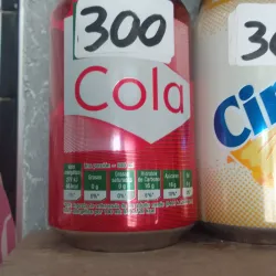 Refresco lata cola