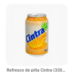 Refresco lata piña