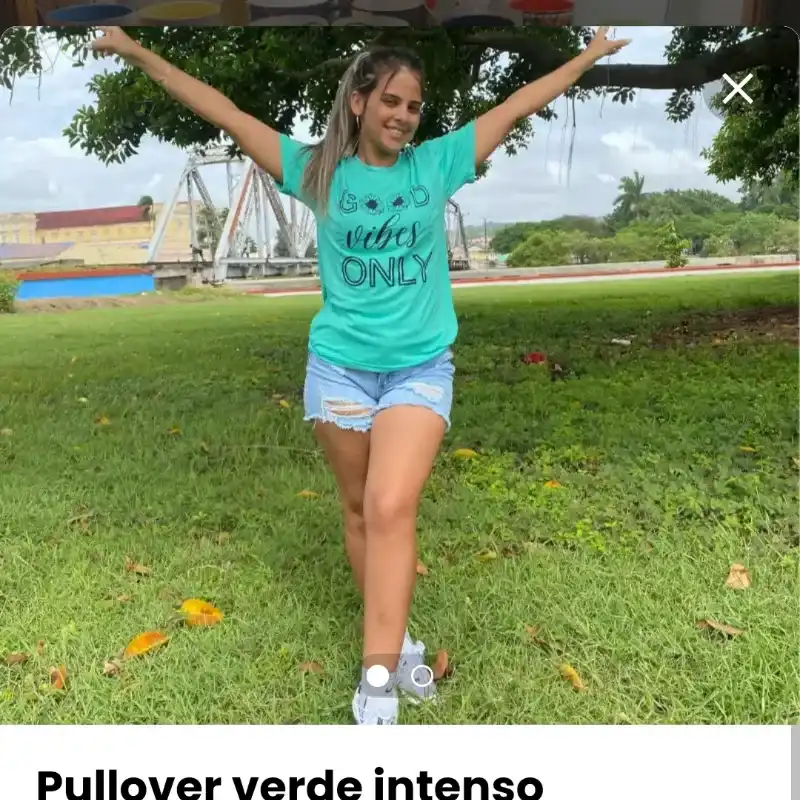 Pullover verde intenso