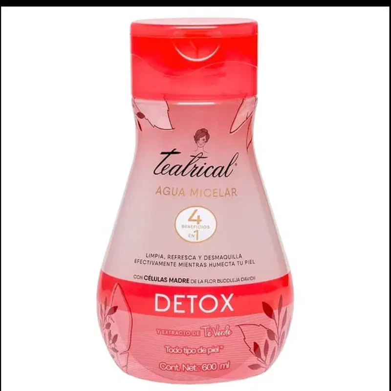 Agua micelar teatrical D'etox con te' verde