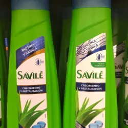 CONJUNTO CHAMPÚ Y ACONDICIONADOR SAVILÉ 