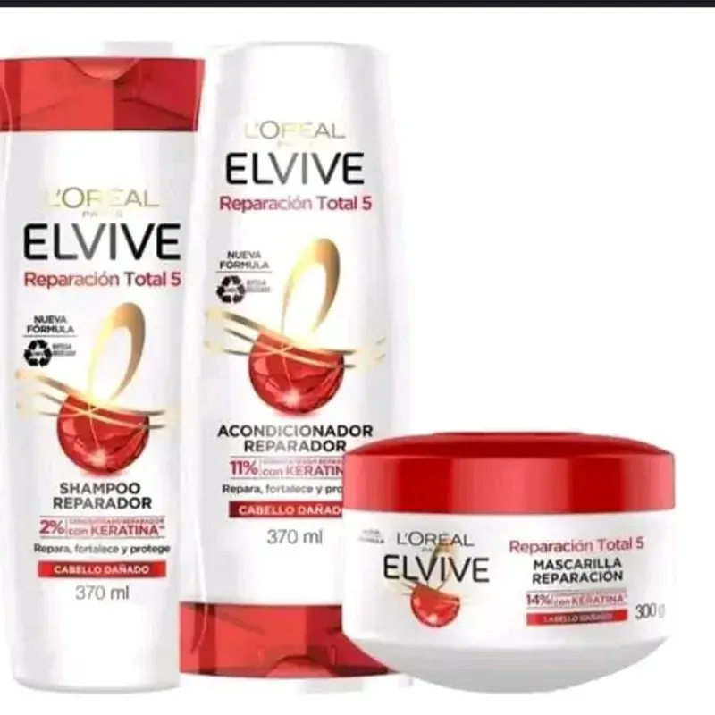 Conjunto L'Oréal Elvive Reparación Intensiva 