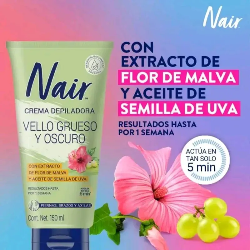 Crema depiladora Nair