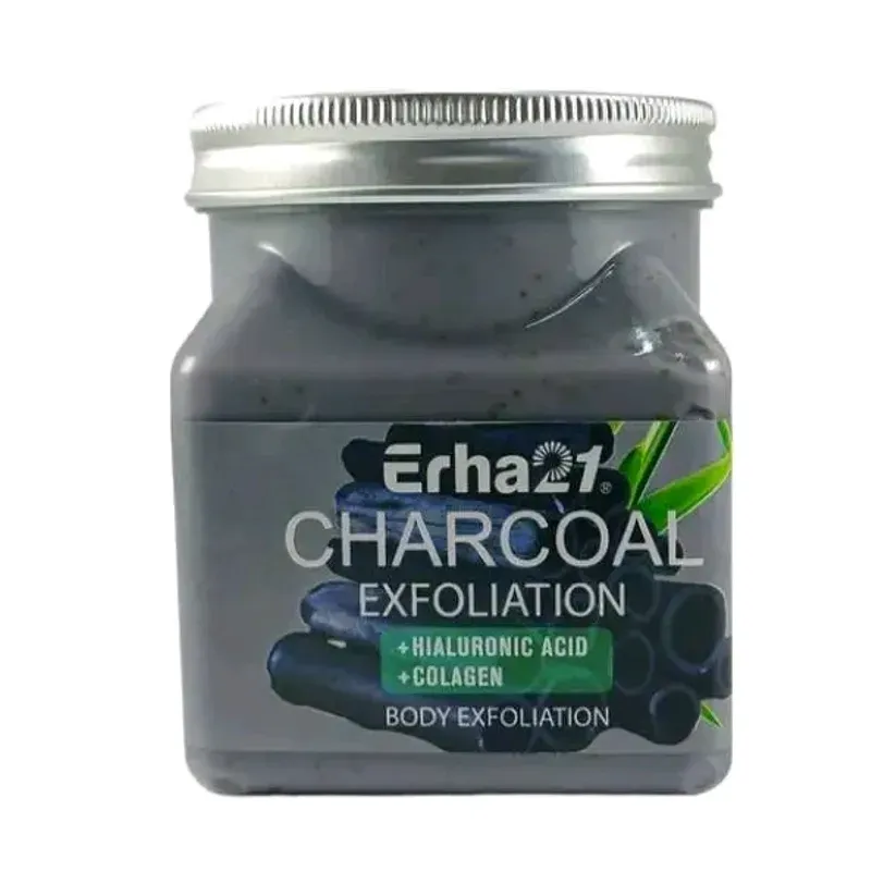 Exfoliador corporal Erha 21 de carbon activado