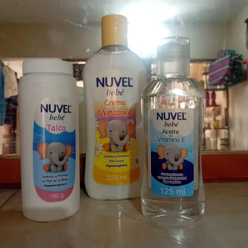 Kit de productos Nuvel para Bebé 