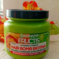 Mascarilla capilar Fructis garnier bomba de biotina 