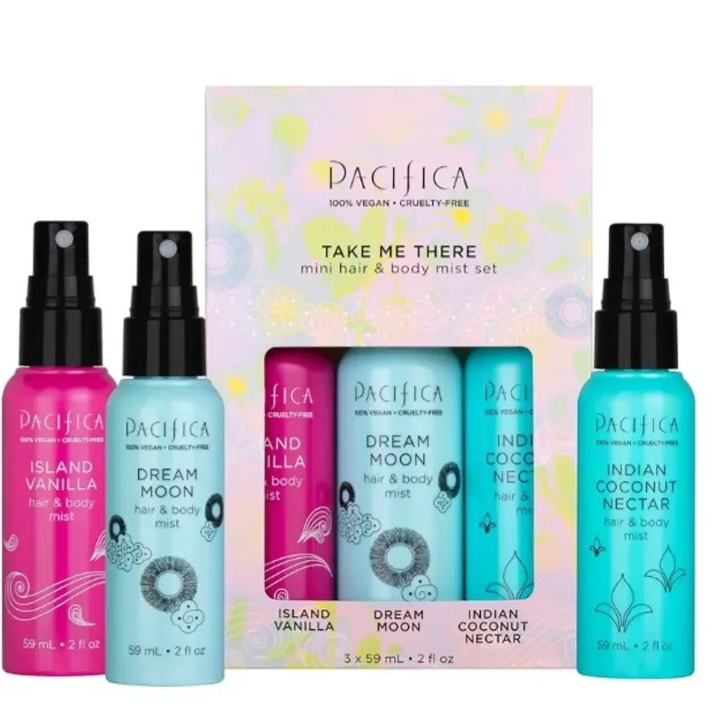 SET DE REGALO,BRUMAS PARA CABELLO Y CUERPO