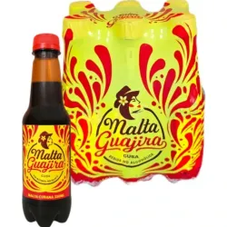 Botella de Malta Guajira 330ml x blister de 6 unidades