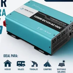 Convertidor 12v - 1200w
