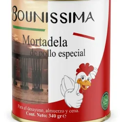 Mortadella de pollo Bounissima