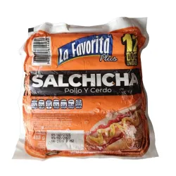 Salchicha mixta de pollo y cerdo