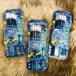 12 Lápices de Stitch + Sacapuntas
