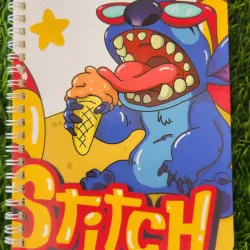 Agenda Stitch 60 hojas #3