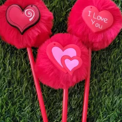 Bolígrafo de pompom