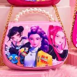 Carteras kpop con perlas