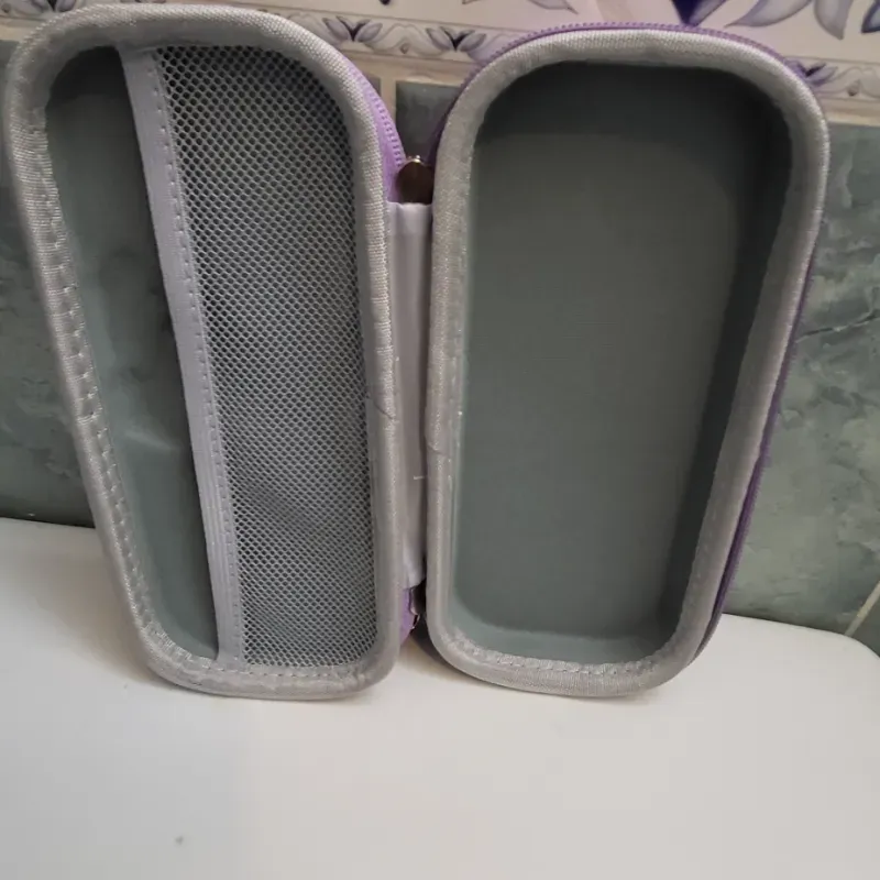 Cartuchera morada de stitch