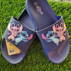 Chancletas stitich azules