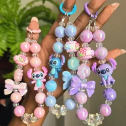 Colgantes para el móvil de stitch azul #1