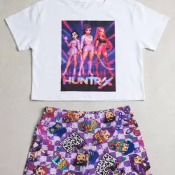 Conjunto de licea y pulover