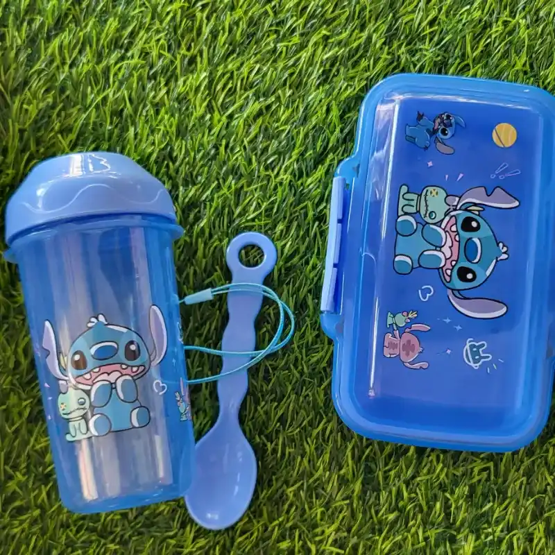 Conjunto Lunch+vaso+cuchara