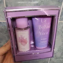 Estuches de perfume más crema corporal