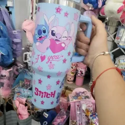 Jarra de stitch azul