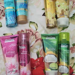 Juego de colonia más crema corporal