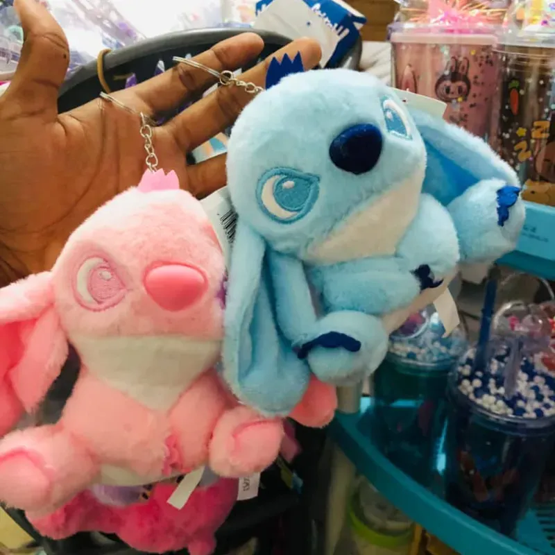 Llavero Stitch tipo peluche 