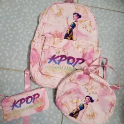 Mochila de 3 piezas kpop#6
