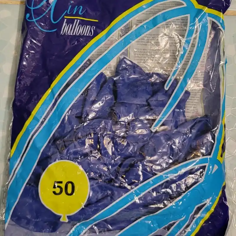 Paquetes de Globos de 50 unidades
