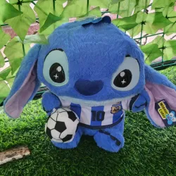 Peluche stitch con pelota de fútbol ⚽️ de 20cm