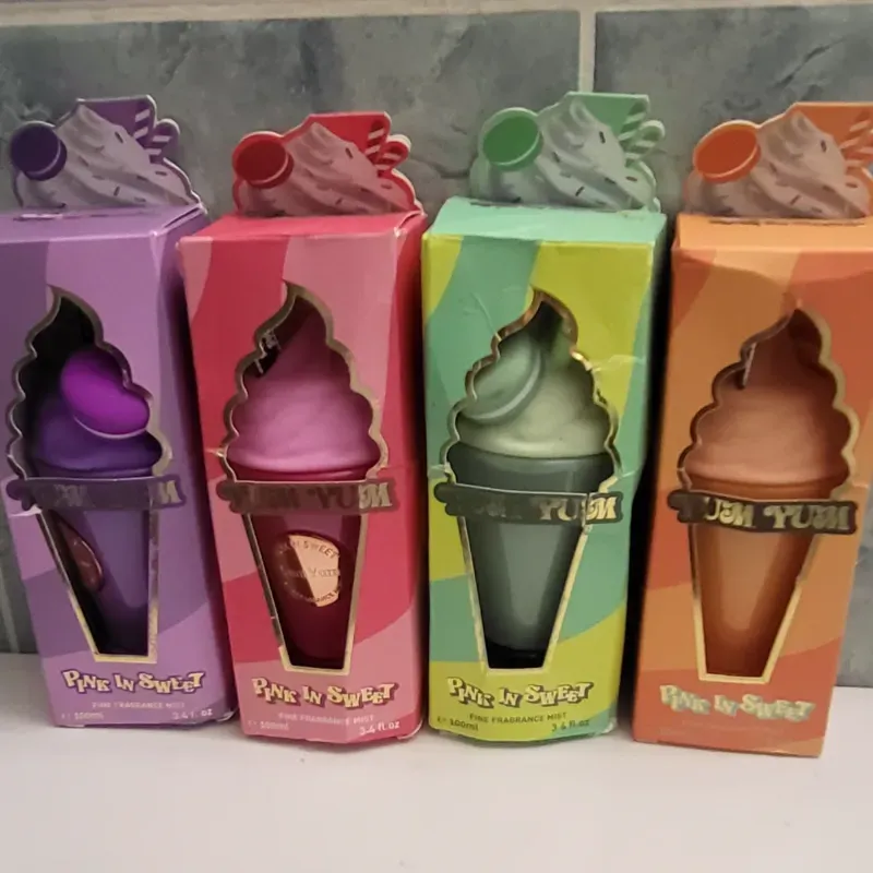Perfumes tipo helado